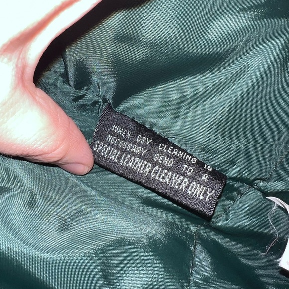 Vintage Wilsons Leather Green Suede Coat – Hooded Parka – Women’s Medium jacket - Picture 7 of 11